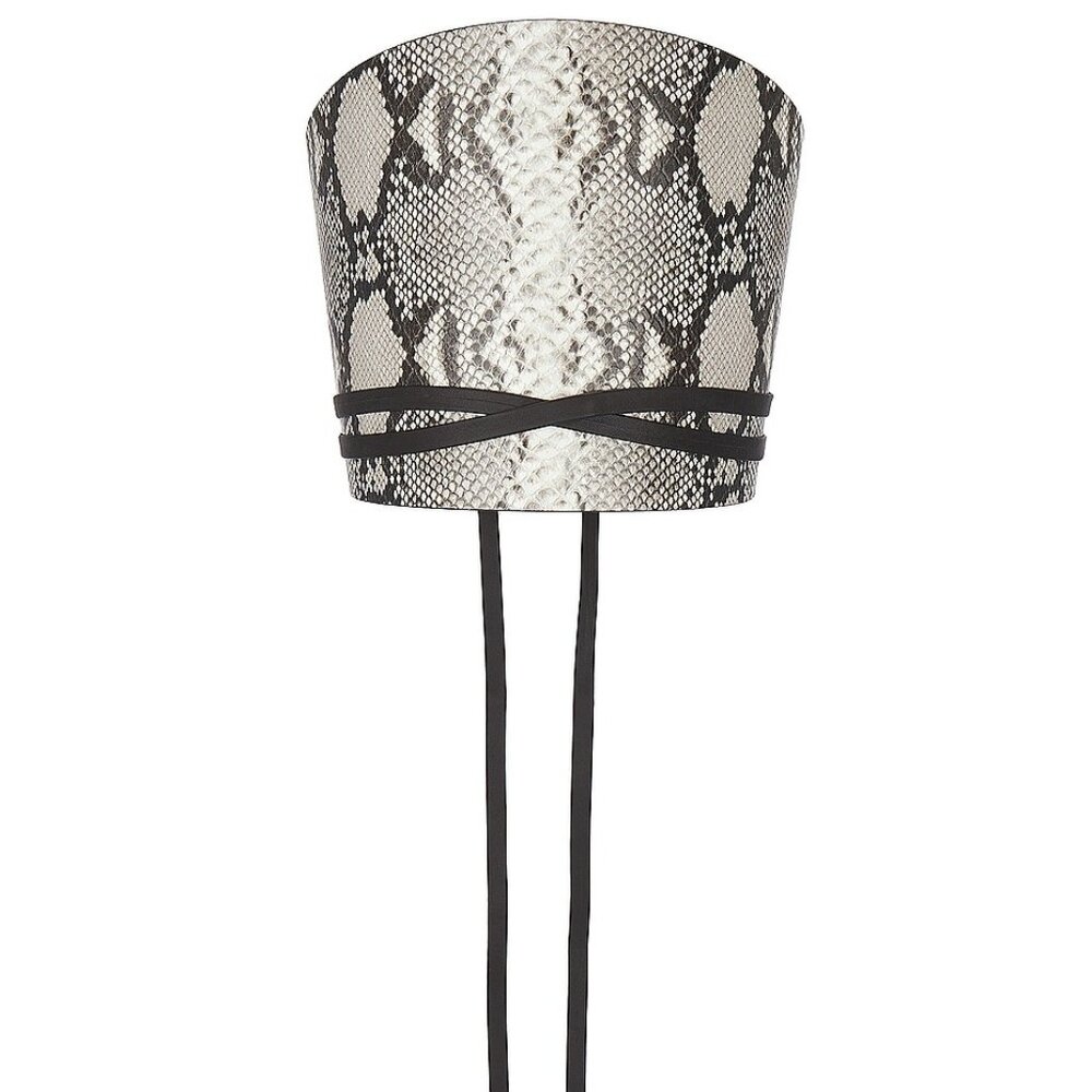 Silver and Black Elegant Damask Belts